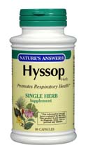 Natures Answer Hyssop Herb 90 caps
