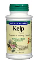 Natures Answer Kelp Thallus 100 caps