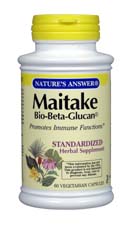 Natures Answer Maitake Bio-Beta-Glucan Standardized 60 vegicaps