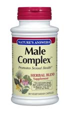 Natures Answer Male Complex 90 vegicaps