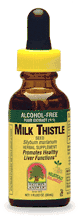 Natures Answer Milk Thistle Alcohol Free Extract 1 oz