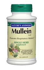 Natures Answer Mullein Leaf 90 caps