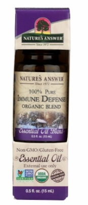 Natures Answer Organic Immune Defense Essential Oil Blend 0.5 oz.