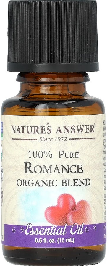 Natures Answer Organic Romance Essential Oil Blend 0.5 oz.