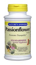 Natures Answer Passion Flower Standardized 60 vegicaps