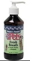 Natures Answer Pets Fresh Breath 8 oz