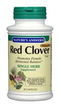 Natures Answer Red Clover Tops 90 caps