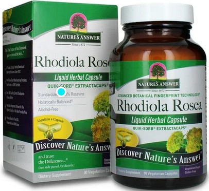 Natures Answer Rhodiola Rosea 90 Cap