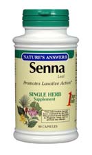 Natures Answer Senna Leaf 90 caps