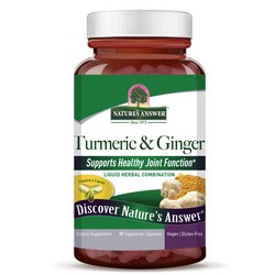 Natures Answer Tumeric & Ginger 90 Cap