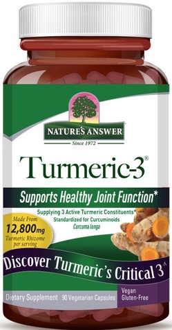 Natures Answer Turmeric 3 90 Cap Vegi