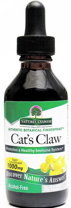 Natures Answer Una De Gato Alcohol Free Extract 2 oz