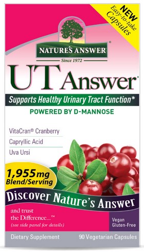 Natures Answer UT Answer with D-Mannose 90 vegicaps