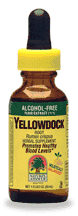 Natures Answer Yellow Dock Alcohol Free Extract 1 oz