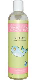 Natures Baby Bubble Bath Lovely Lavender 12 oz
