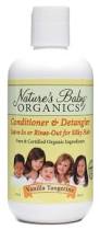 Natures Baby Conditioner All Natural Vanilla Tangerine 8 oz