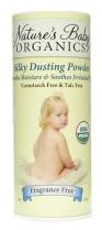 Natures Baby Dusting Powder Organic Silky Fragrance Free 4 oz