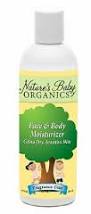 Natures Baby Face & Body Lotion Fragrance Free 6 oz