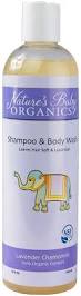 Natures Baby Shampoo & Body Wash Lavender/Chamomile 12 oz