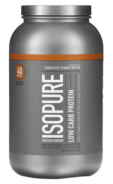 Natures Best Isopure Chocolate PB (Zero Carb) 3Lb