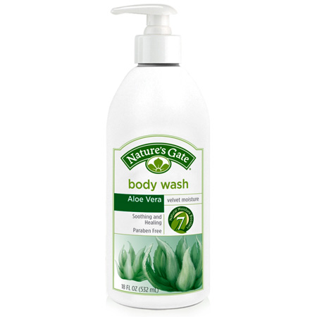 Natures Gate Aloe Vera Velvet Moisture Body Wash 18 oz