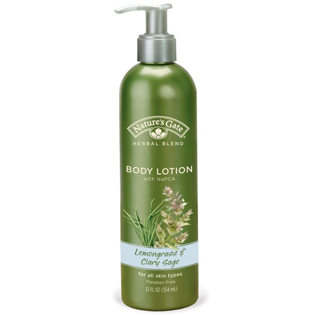 Natures Gate Lemongrass/Clary Sage NaPCA Lotion 12 oz