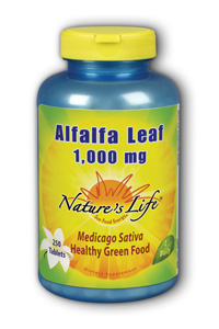Natures Life - Alfalfa Leaf, 1,000 mg 1000mg 250 Tab-OUT OF STOCK
