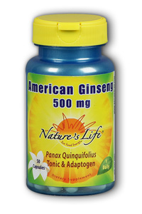 Natures Life - American Ginseng 500 mg 500mg 50 Cap