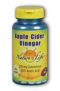 Natures Life - Apple Cider Vinegar 250mg 100 Tab