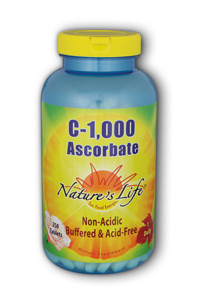 Natures Life - C-1,000 Ascorbate 1000mg 250 Tab