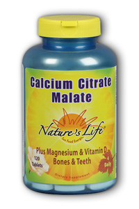 Natures Life - Cal Citrate & Malate 1000mg 120 Tab