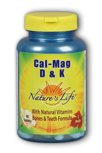 Natures Life - Cal-Mag D & K 1000mg/500mg 60 Tab