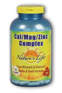 Natures Life - Cal Mag Zinc Complex 1000/500/15mg 360 Cap-UNAVAILABLE