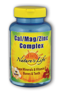 Natures Life - Cal Mag Zinc Complex 1000/600/15mg 100 Tab