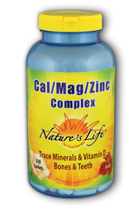 Natures Life - Cal Mag Zinc Complex 1000/600/15mg 250 Tab