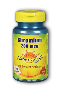 Natures Life - Chromium 200 mcg 200mcg 100 Cap