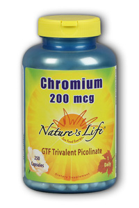 Natures Life - Chromium 200 mcg 200mcg 250 Cap
