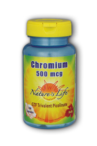 Natures Life - Chromium 500 mcg 500mcg 100 Cap