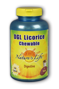 Natures Life - DGL Licorice* (Chewable) Mocha 380mg 100 Chw
