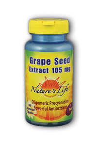 Natures Life - Grape Seed Extract 100mg 100 Vcp-UNAVAILABLE