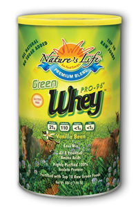 Natures Life - Green Whey Pro-96 Van 2 pk Pwd
