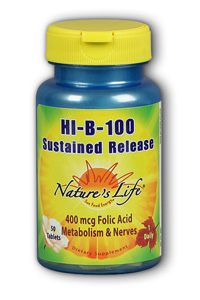 Natures Life - HI-B-100 B-Complex 100mg 50 Tab-UNAVAILABLE