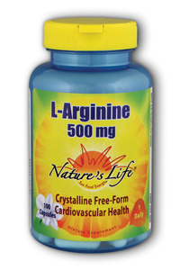 Natures Life - L-Arginine 500mg 100 Cap