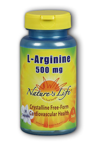 Natures Life - L-Arginine 500mg 50 Cap-OUT OF STOCK
