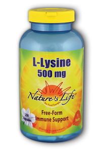 Natures Life - L-Lysine 500mg 250 Cap