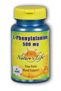 Natures Life - L-Phenylalanine 500mg 50 Cap-OUT OF STOCK
