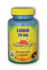 Natures Life - Lutein 20 mg 20mg 100 Sg