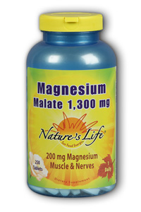 Natures Life - Magnesium Malate, 1,300mg 1300mg 250 Tab