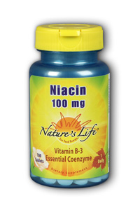 Natures Life - Niacin, 100 mg 100mg 100 Tab     TEMPORARILY UNAVAILABLE