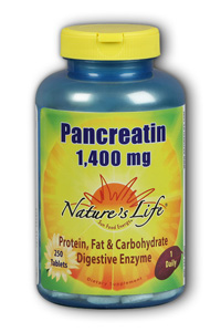 Natures Life - Pancreatin 4X Strength 1400mg 250 Tab